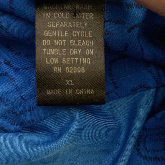 Blue Maui and Sons short sleeve Hawaiian shirt size XL - Picture 9 of 10